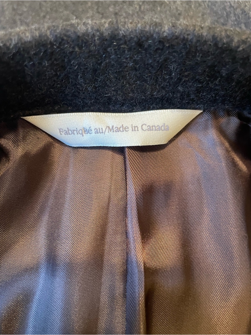 SAMUELSOHN Mens 42R Cashmere Mink Blazer Charcoal Gray Made in Canada 2 Button - Picture 7 of 12